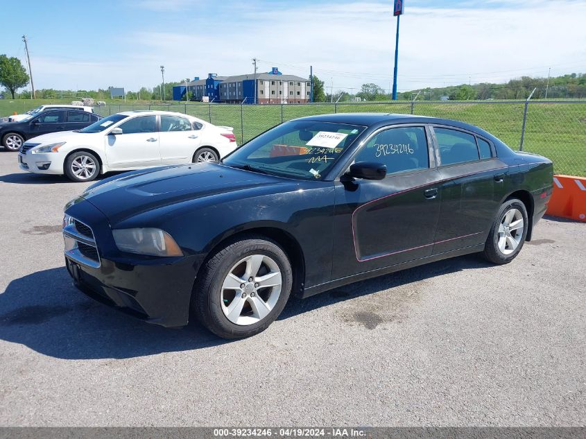 2013 Dodge Charger Se VIN: 2C3CDXBG6DH631961 Lot: 39234246