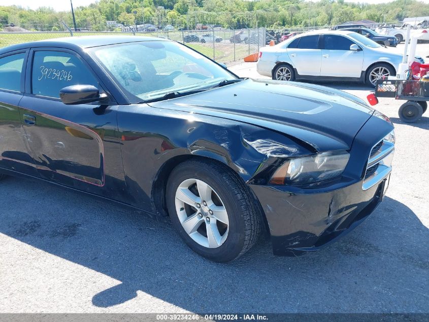 2013 Dodge Charger Se VIN: 2C3CDXBG6DH631961 Lot: 39234246