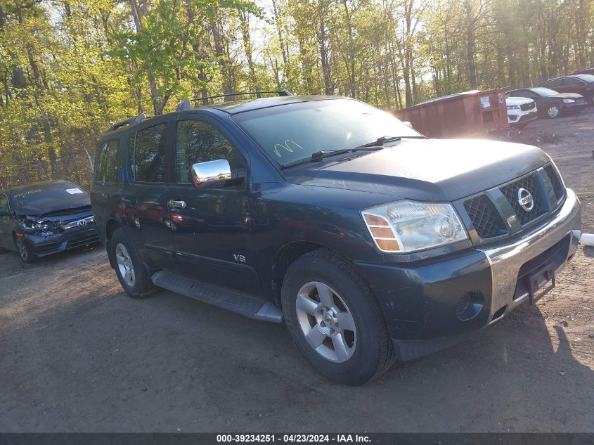 5N1AA08A45N731146 2005 Nissan Armada Se