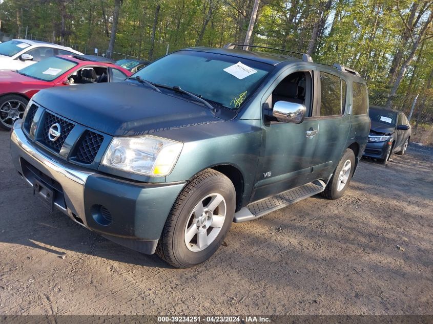 5N1AA08A45N731146 2005 Nissan Armada Se