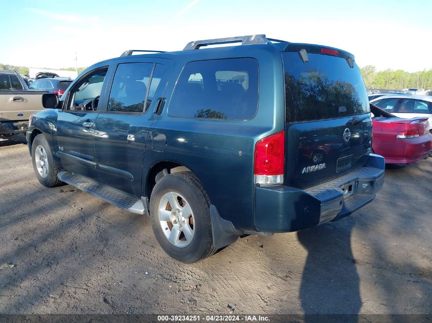 5N1AA08A45N731146 2005 Nissan Armada Se