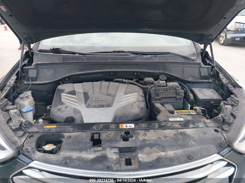 2016 Hyundai Santa Fe Se VIN: KM8SM4HF5GU133090 Lot: 39234256