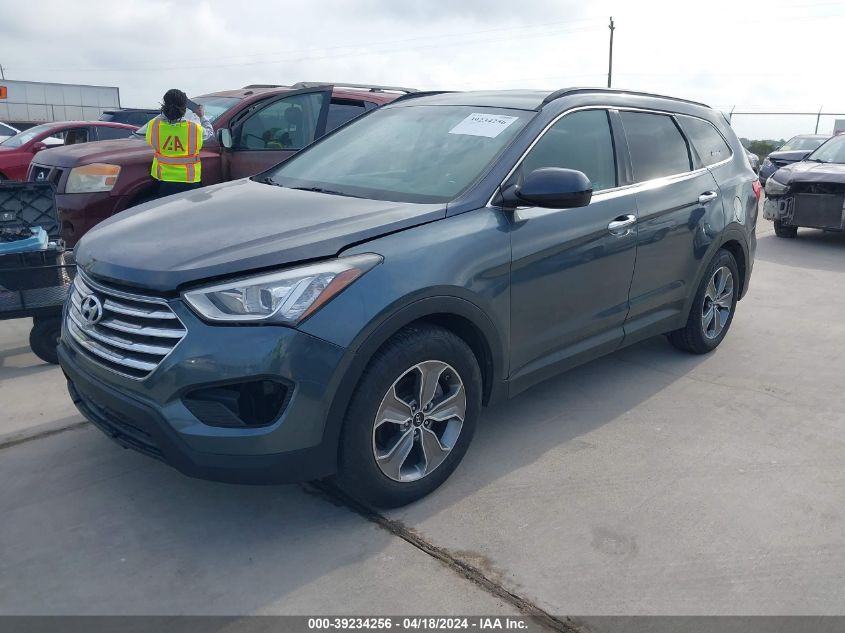 2016 Hyundai Santa Fe Se VIN: KM8SM4HF5GU133090 Lot: 39234256