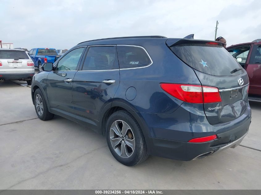 2016 Hyundai Santa Fe Se VIN: KM8SM4HF5GU133090 Lot: 39234256