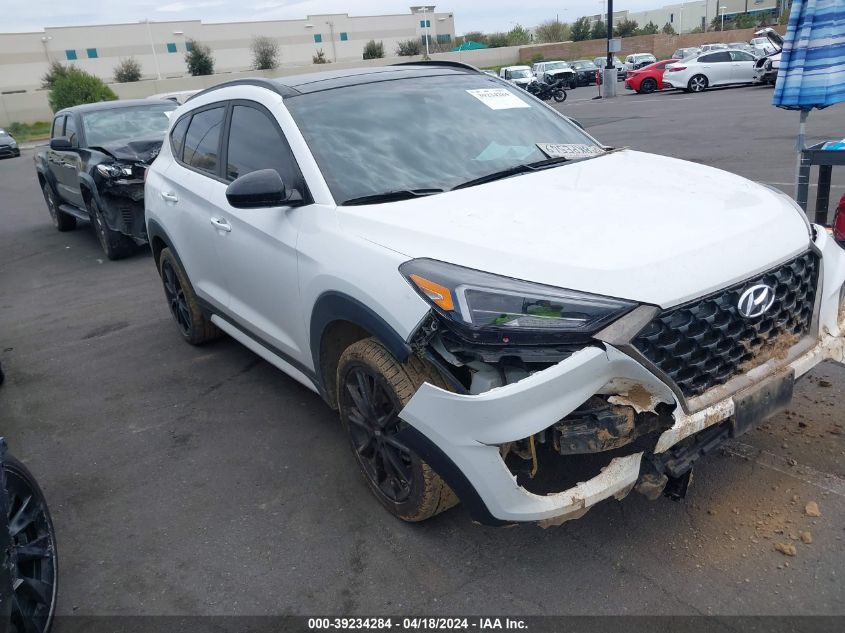 2019 Hyundai Tucson Night VIN: KM8J33AL2KU954682 Lot: 39234284