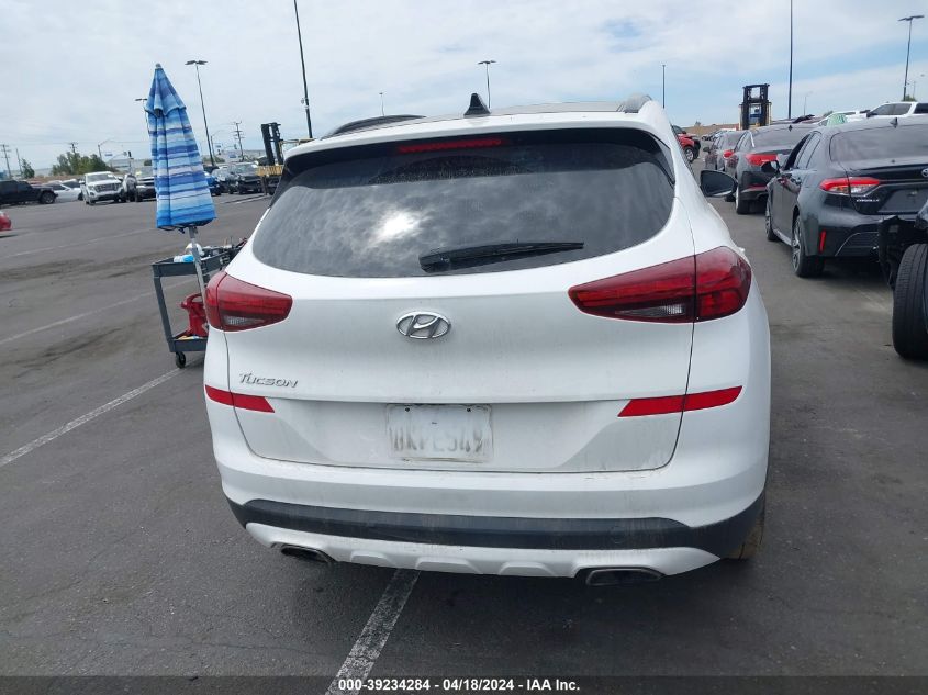 2019 Hyundai Tucson Night VIN: KM8J33AL2KU954682 Lot: 39234284
