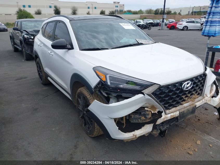 2019 Hyundai Tucson Night VIN: KM8J33AL2KU954682 Lot: 39234284