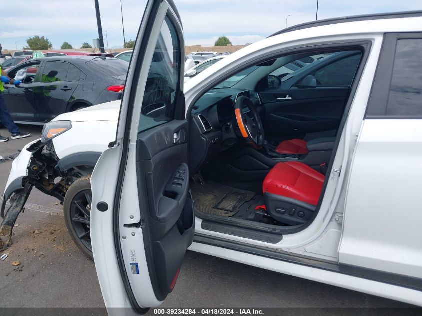 2019 Hyundai Tucson Night VIN: KM8J33AL2KU954682 Lot: 39234284
