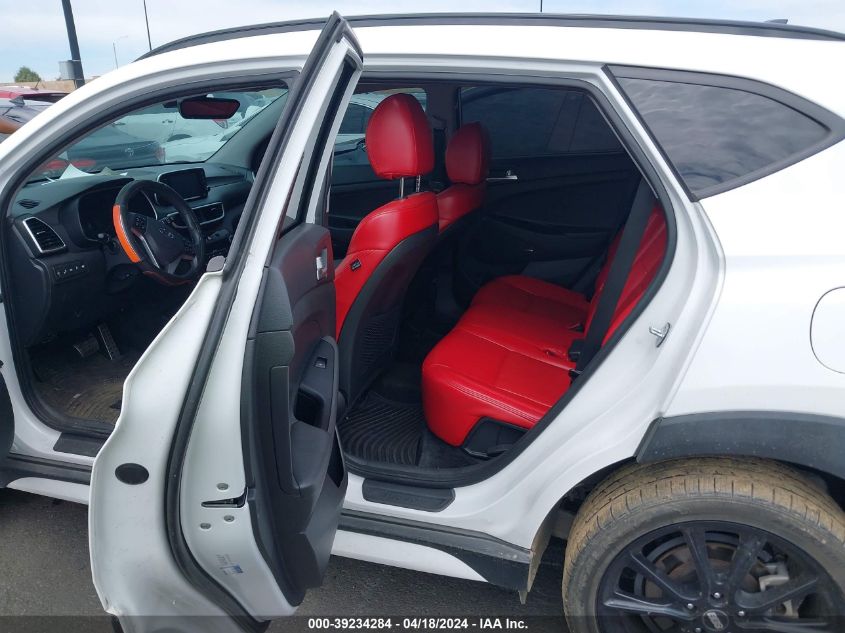 2019 Hyundai Tucson Night VIN: KM8J33AL2KU954682 Lot: 39234284