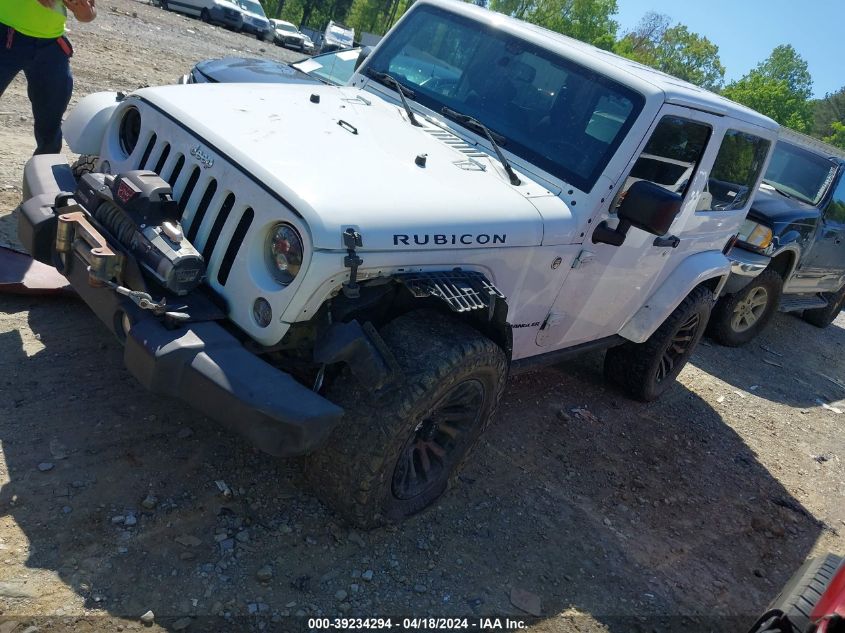 2014 Jeep Wrangler Rubicon VIN: 1C4BJWCG1EL308933 Lot: 39234294