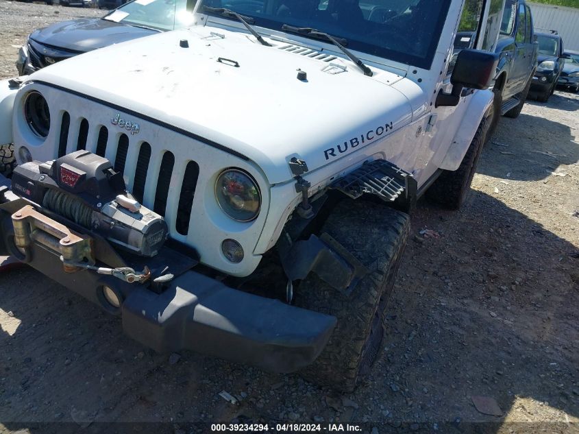 2014 Jeep Wrangler Rubicon VIN: 1C4BJWCG1EL308933 Lot: 39234294