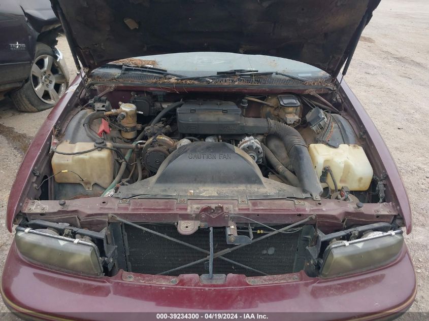 1991 Chevrolet Caprice VIN: 1G1BL53E0MW174604 Lot: 39234300