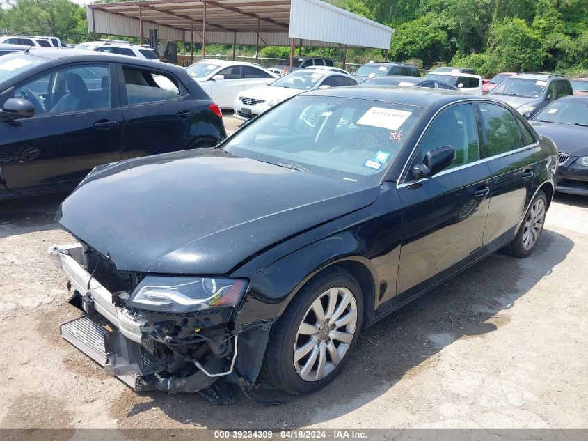 2011 Audi A4 2.0T Premium VIN: WAUFFAFL0BN019697 Lot: 39234309