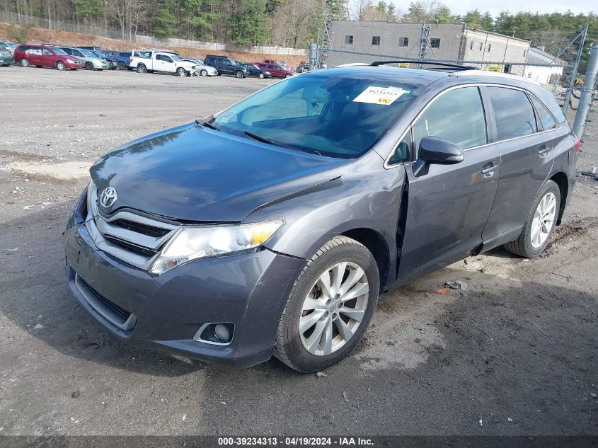 2014 Toyota Venza Le VIN: 4T3BA3BB2EU054652 Lot: 39234313