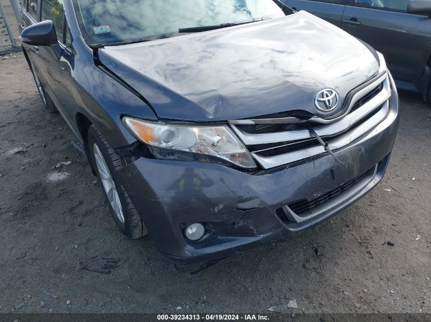 2014 Toyota Venza Le VIN: 4T3BA3BB2EU054652 Lot: 39234313