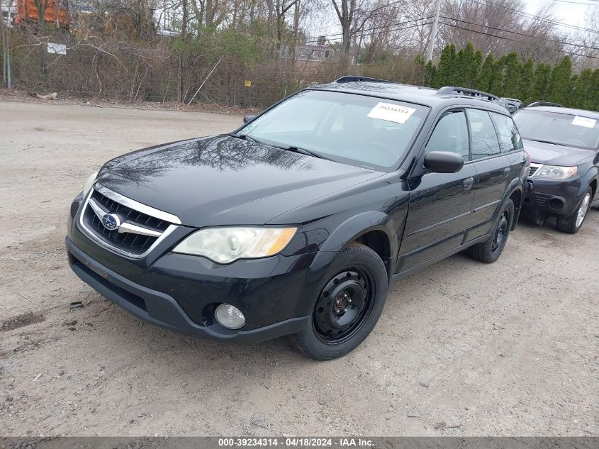 2008 Subaru Outback 2.5I/2.5I L.l. Bean Edition VIN: 4S4BP61C187350784 Lot: 39234314