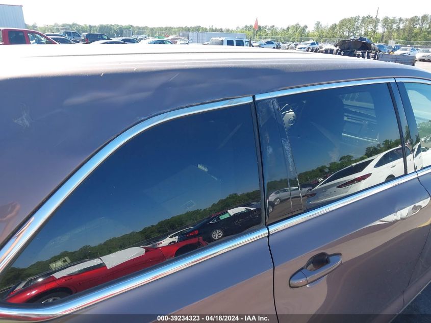 2017 Toyota Highlander Le VIN: 5TDBZRFH6HS408317 Lot: 39234323