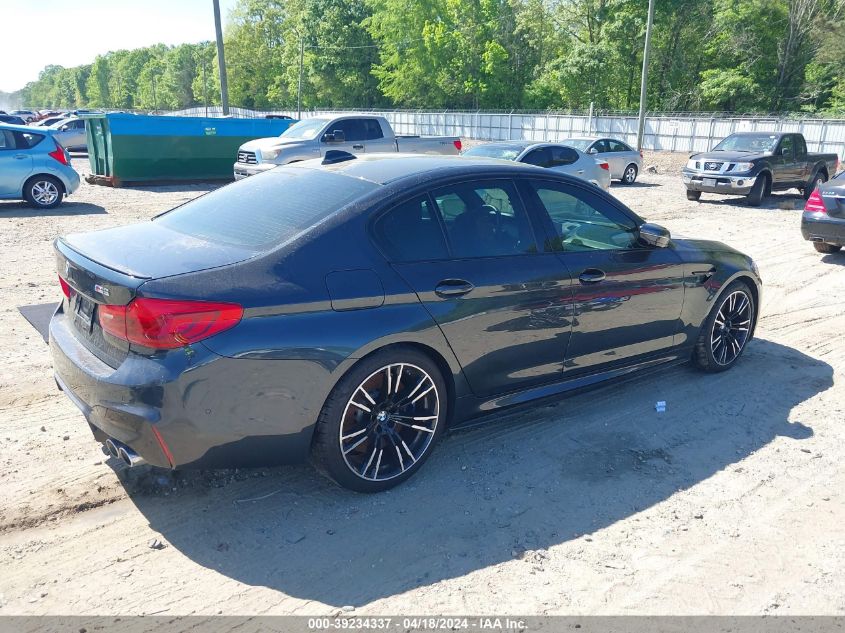 2019 BMW M5 VIN: WBSJF0C55KB285823 Lot: 39234337