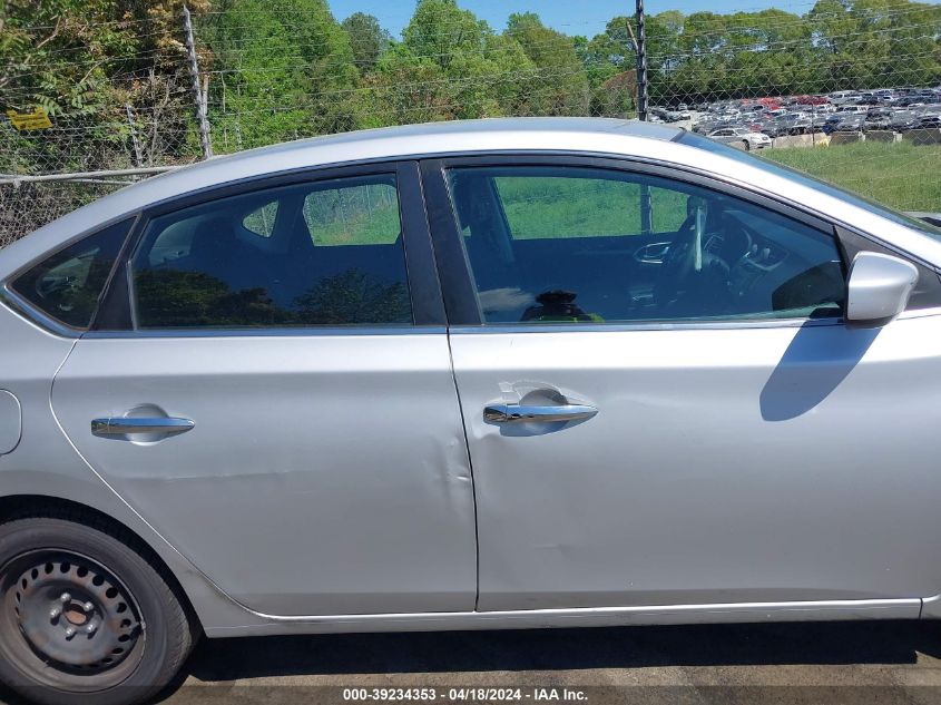 2017 Nissan Sentra Sv VIN: 3N1AB7AP1HY266196 Lot: 39234353
