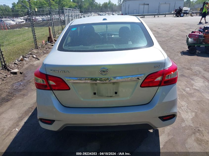 2017 Nissan Sentra Sv VIN: 3N1AB7AP1HY266196 Lot: 39234353