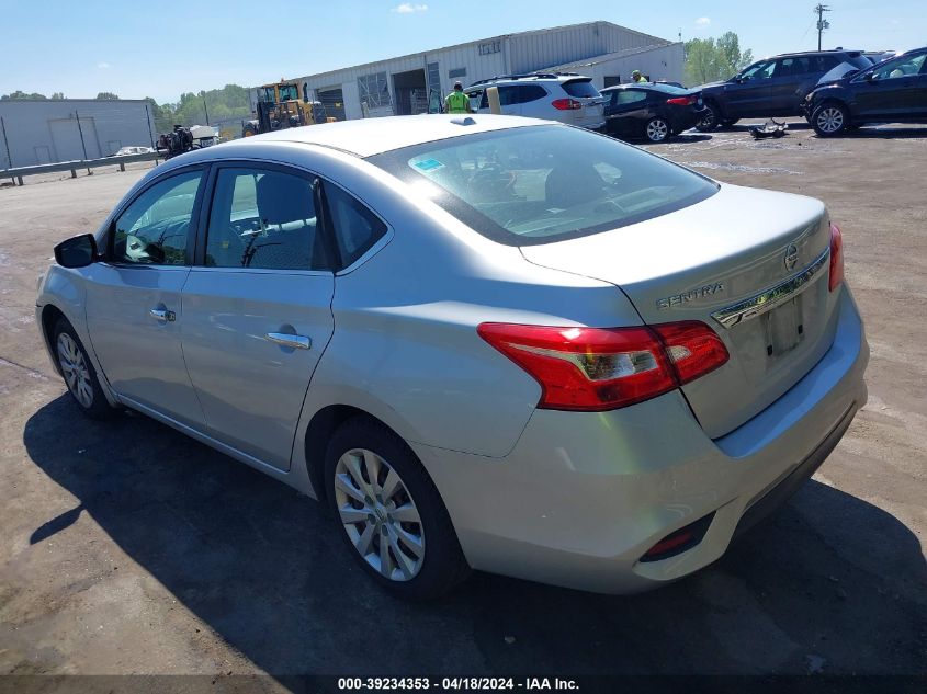2017 Nissan Sentra Sv VIN: 3N1AB7AP1HY266196 Lot: 39234353