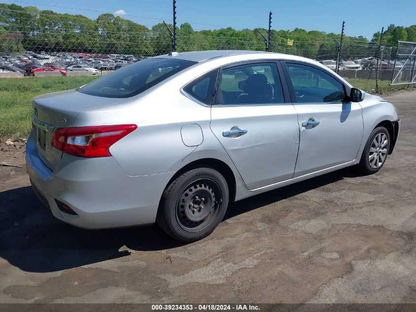 2017 Nissan Sentra Sv VIN: 3N1AB7AP1HY266196 Lot: 39234353
