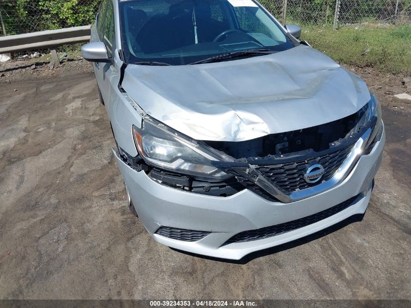 2017 Nissan Sentra Sv VIN: 3N1AB7AP1HY266196 Lot: 39234353