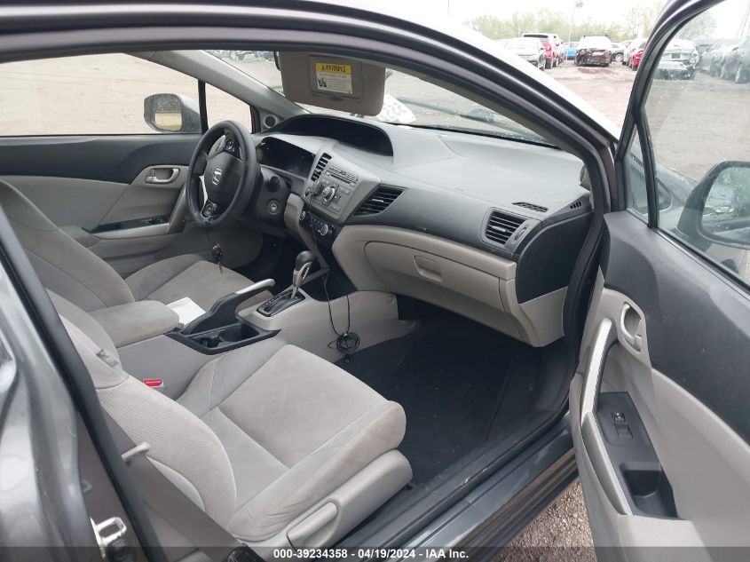 2012 Honda Civic Lx VIN: 2HGFG3B57CH517975 Lot: 39234358