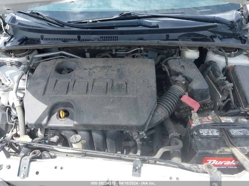 2016 Toyota Corolla Le VIN: 5YFBURHE9GP396303 Lot: 39234375