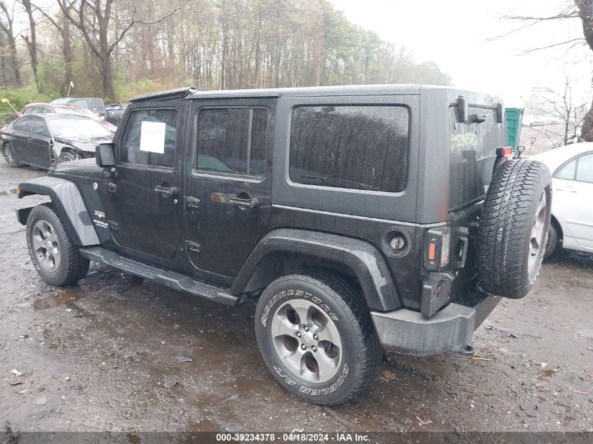 2016 Jeep Wrangler Unlimited Sahara VIN: 1C4BJWEG9GL152348 Lot: 39234378