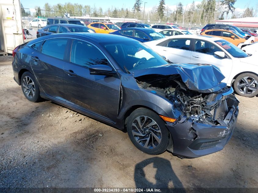 2018 Honda Civic Ex VIN: 2HGFC2F74JH526017 Lot: 39234393