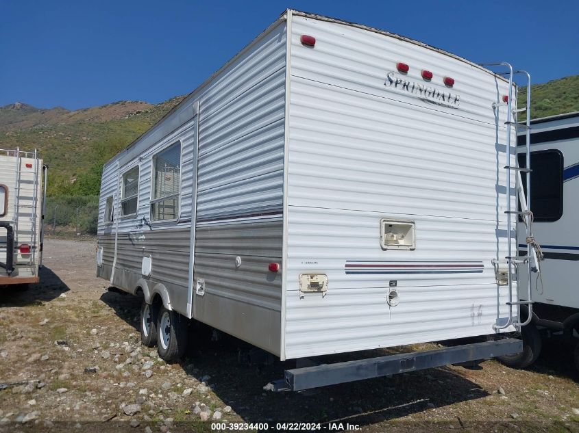 2005 Keystone Springdale Travel Trailer VIN: 4YDT268255K123706 Lot: 39234400