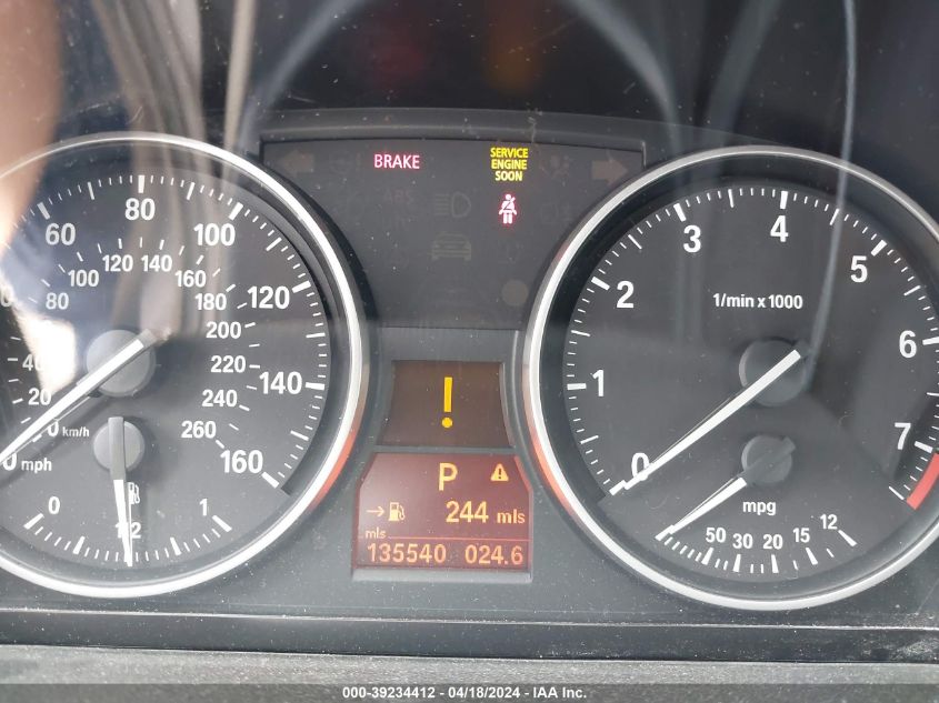 2011 BMW 328I xDrive VIN: WBAPK7C51BA970541 Lot: 11977458