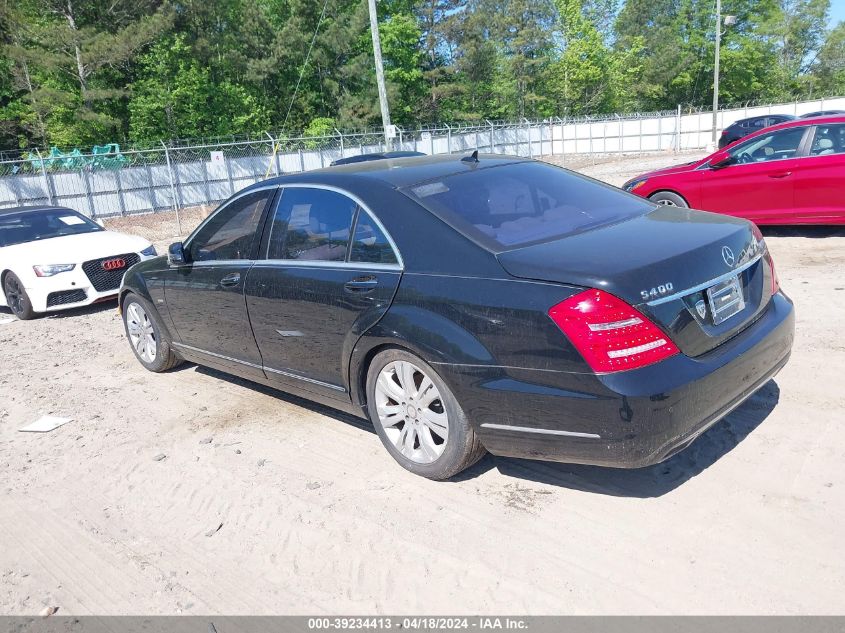 WDDNG9FB8AA305116 | 2010 MERCEDES-BENZ S 400 HYBRID