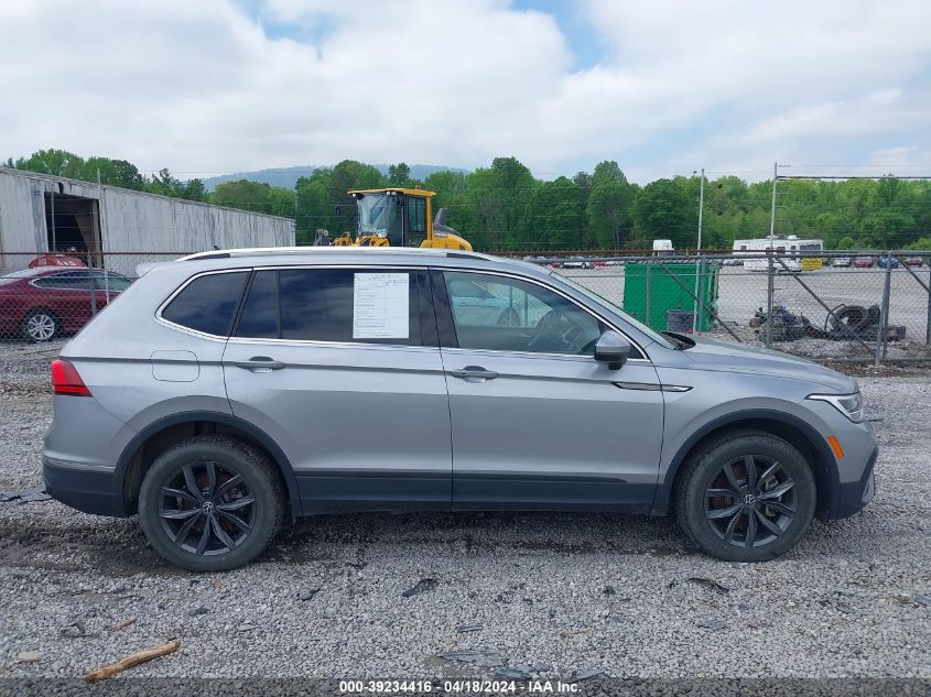 2022 Volkswagen Tiguan 2.0T Se VIN: 3VV2B7AX7NM127261 Lot: 39234416