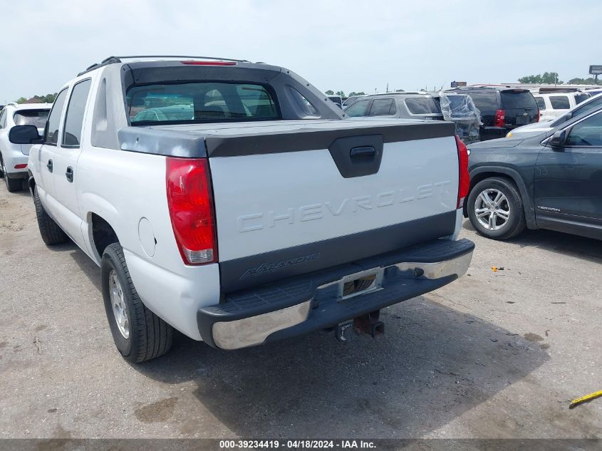 2004 Chevrolet Avalanche 1500 VIN: 3GNEC12T34G173966 Lot: 39234419