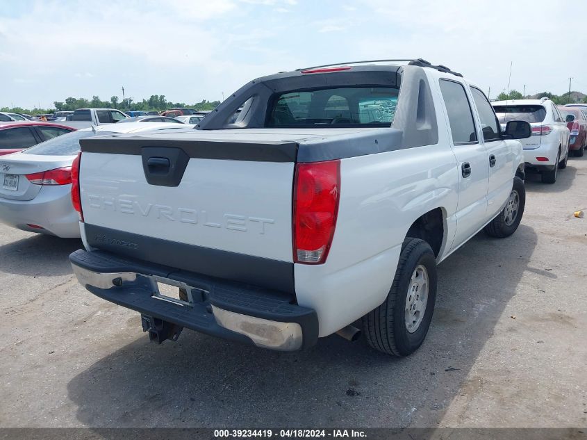 2004 Chevrolet Avalanche 1500 VIN: 3GNEC12T34G173966 Lot: 39234419