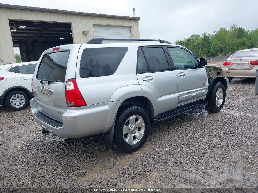 2007 Toyota 4Runner Sr5 V6 VIN: JTEZU14R978083316 Lot: 39234420