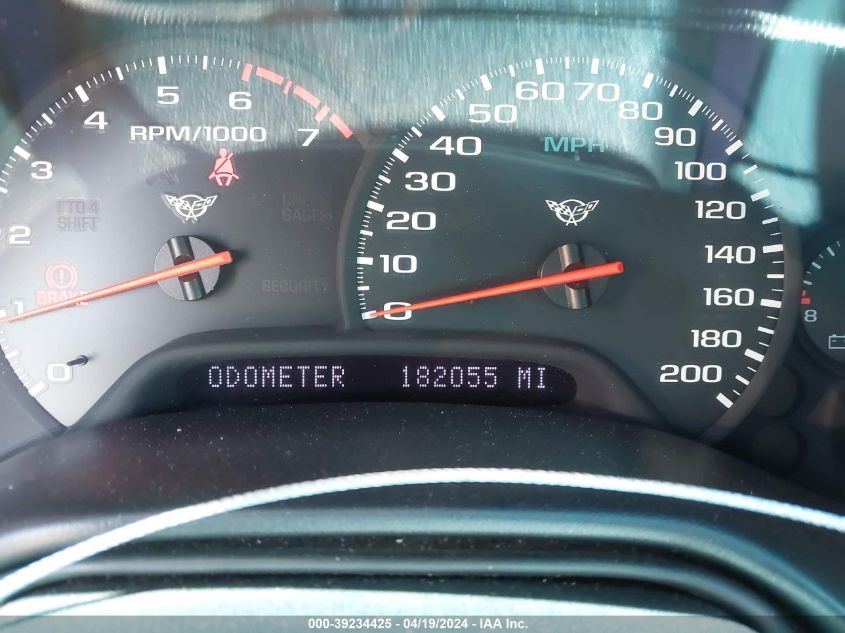 1998 Chevrolet Corvette VIN: 1G1YY22G1W5113137 Lot: 39234425