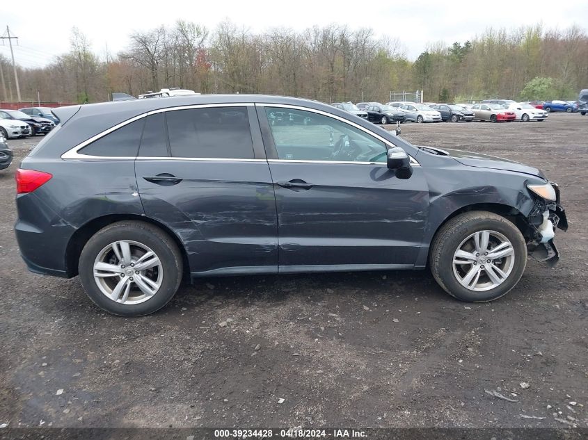 2013 Acura Rdx VIN: 5J8TB4H34DL005074 Lot: 39234428