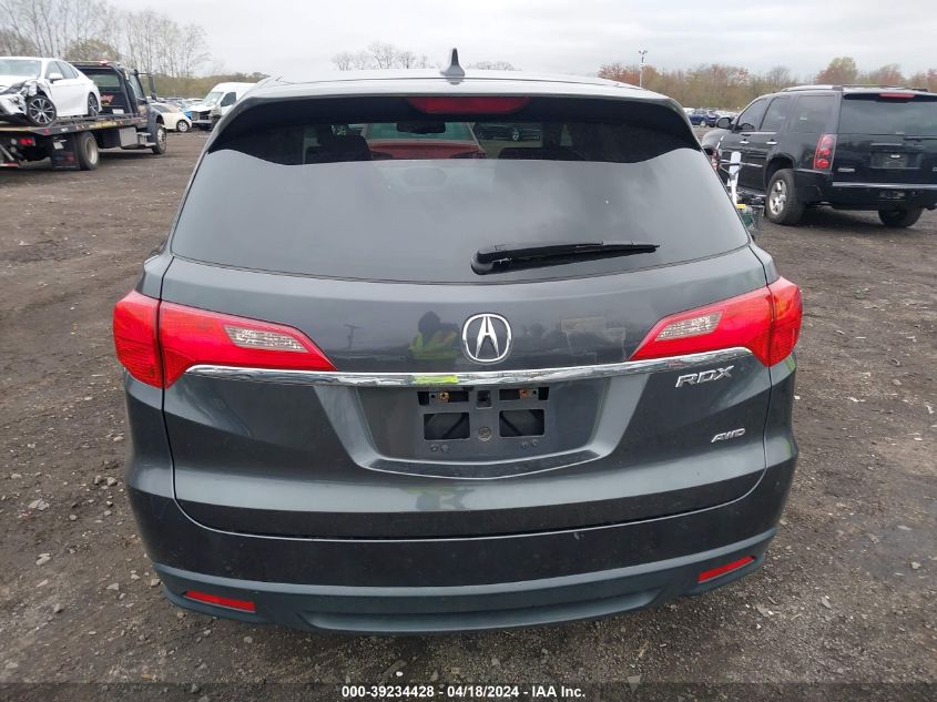 2013 Acura Rdx VIN: 5J8TB4H34DL005074 Lot: 39234428