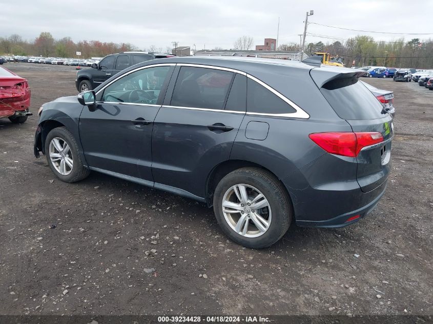 2013 Acura Rdx VIN: 5J8TB4H34DL005074 Lot: 39234428