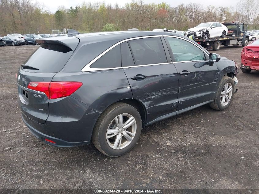 2013 Acura Rdx VIN: 5J8TB4H34DL005074 Lot: 39234428