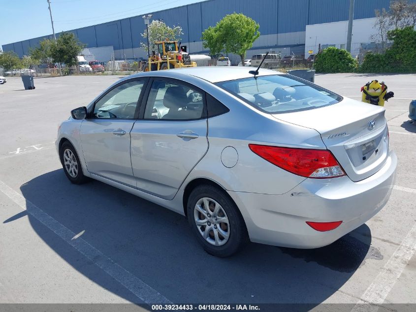 2014 Hyundai Accent Gls VIN: KMHCT4AE2EU710258 Lot: 11988459