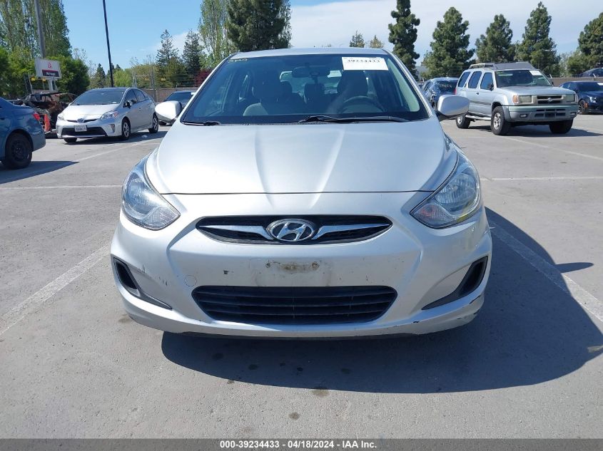 2014 Hyundai Accent Gls VIN: KMHCT4AE2EU710258 Lot: 11988459