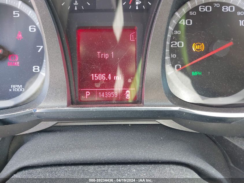 2011 GMC Terrain Sle-2 VIN: 2CTALSEC2B6462245 Lot: 39234436