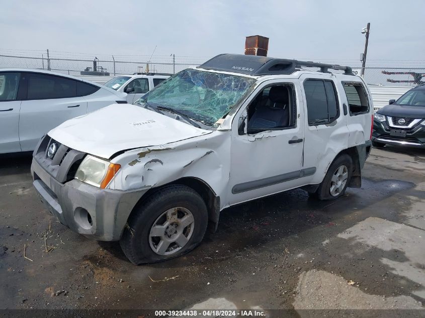 2005 Nissan Xterra S VIN: 5N1AN08U15C627384 Lot: 11986594