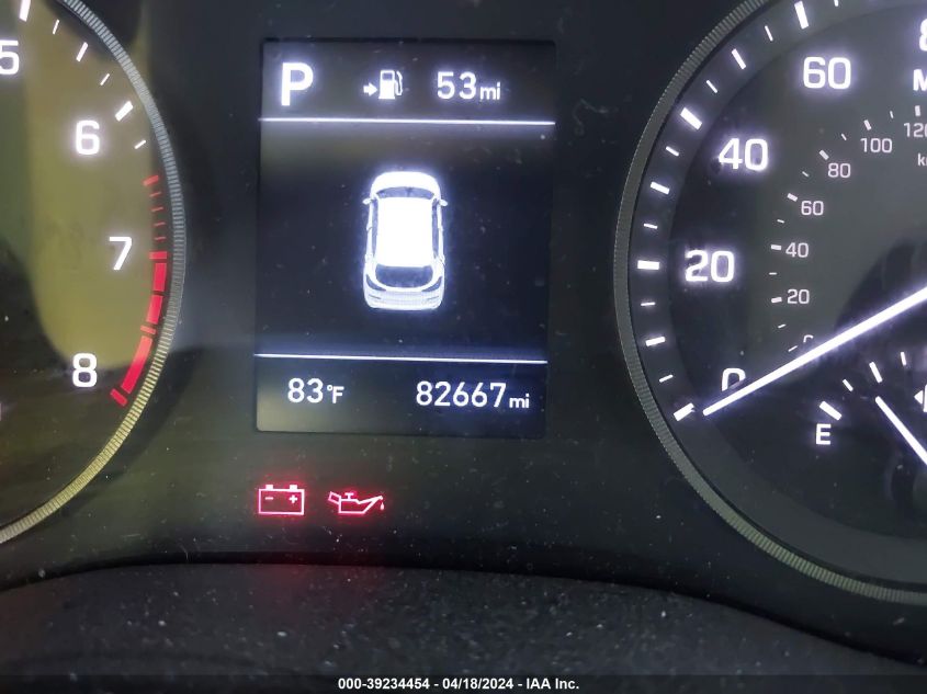 2019 Hyundai Tucson Se VIN: KM8J23A43KU949244 Lot: 39234454