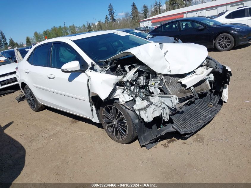 2016 Toyota Corolla S Plus VIN: 2T1BURHE4GC724999 Lot: 39234468