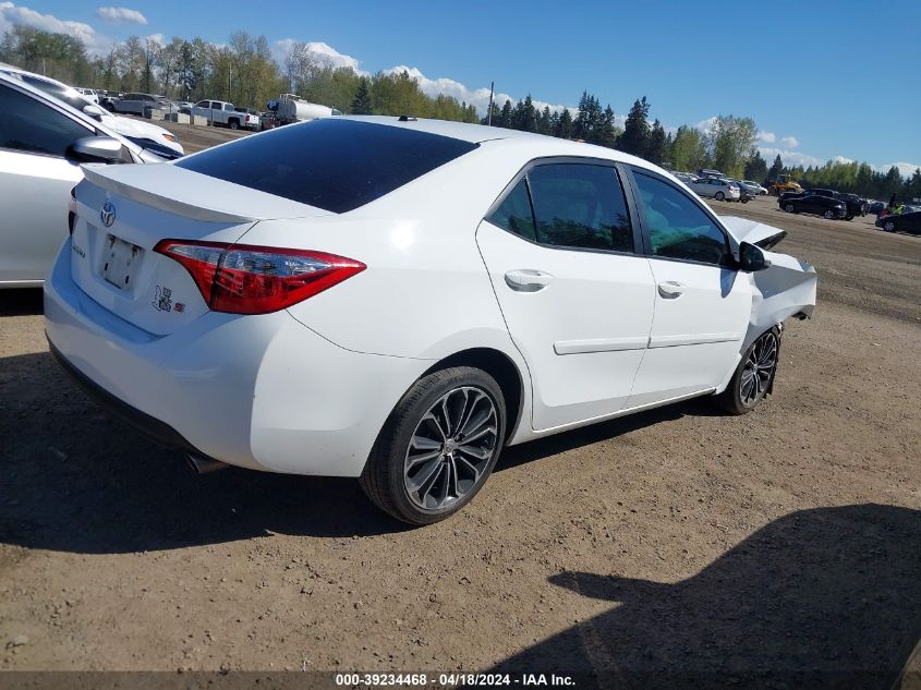 2016 Toyota Corolla S Plus VIN: 2T1BURHE4GC724999 Lot: 39234468